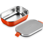 Le Creuset On The Go Lunch Box 900ml FlameFlame image number 1